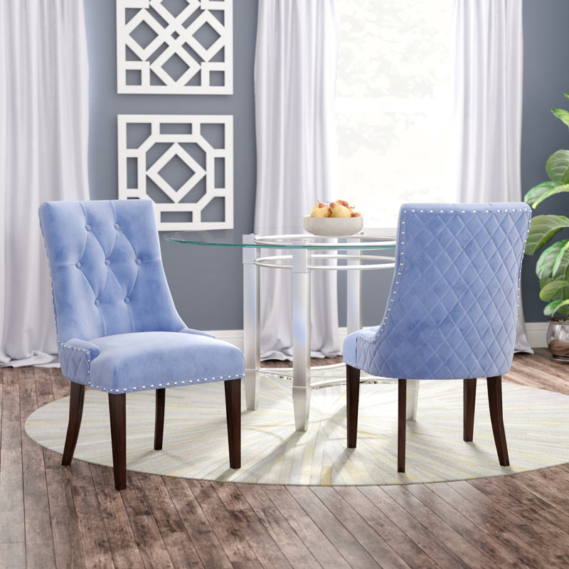Willa Arlo Interiors Bernyce Velvet Upholstered Dining Chair & Reviews